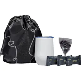Yatta Snug Surprise Hamper Solid White
